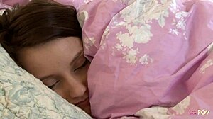 Dominant mature lesbian shows cute teen 18+ friend who's boss with shaved pussy fingering and scissoring. they use vibrator for intense tribbing too.