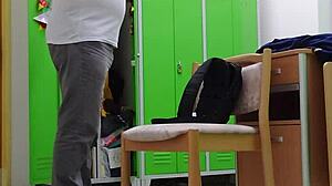 i'm changing clothes at work today