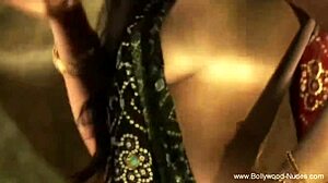 Sacred Sensual Bollywood Honey Dancing Nude with Natural Tits