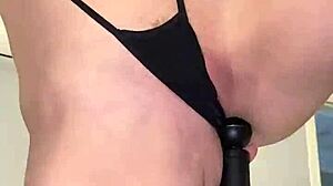 grinding bed post with my wet little 18+, but can i handle the huge insertion?