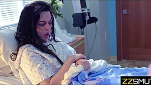 Exclamatory-Provocative Sketchy nurses in shady hospital! What wild lesbian pussy licking goes on with patients?!