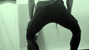 Cass Dances Solo With Ripped Clothes In Striptease