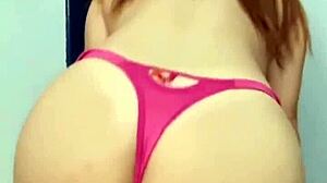 i'm that slutty wife shaking my ass in panties and slamming down hard on my husband's dick