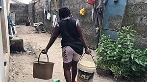 Brunette amateur teen wife squirts in doggystyle anal. Blonde housewife rides to orgasm in homemade cowgirl quickie.