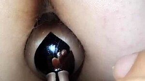 Sparklybbw enjoys some relaxing anal plug play in her free time