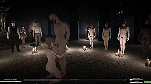 lets play angels awakening part 11 with group adventures and blonde characters in shaved settings