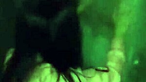 Fucked cute 18 year old european babe with natural tits behind garages then on bed