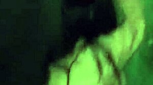 Fucked cute 18 year old european babe with natural tits behind garages then on bed