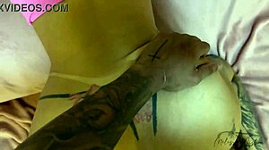 i take that hard black chocolate for my stepmom and end with tons of milk she loves getting from big cock creampie in interracial homemade action