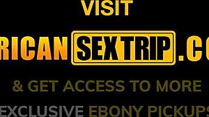 black ebony hotties team up for a steamy interracial massage on this white guy 😘