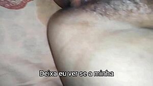 Wife Orgasms Wildly in Front of Cuckold Husband!