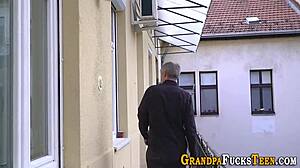 you want me to creampie your teen pussy grandpa?