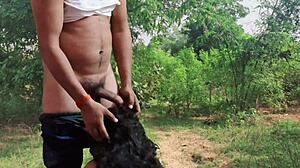 Bhabhi enjoys intense hardcore fucking by devar in outdoor early morning moments with her big clit and curvy body