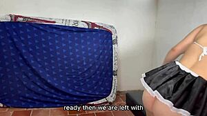 Boss Takes Advantage While Wife Is Away With Young Mexican Latina