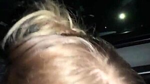 Flashing Big Tits and Toilet Blowjob Fun Before Homemade Couple Fucking with Monster Cock