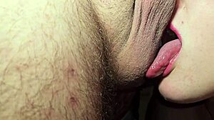 Mature Stepmom Sucks Balls And Collects Cream On Tongue