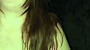 Big White Woman Sits on Cock and Moans