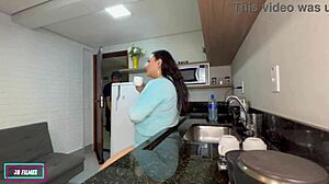 Come on, fuck me hard with that big black cock, I want to give you my tight asshole today in close-up action.