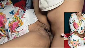 on valentines day i gift clothes to my sexy ex-girlfriend and we end up in full hard sex.