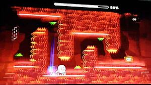 fingerdash playing to venom sound and the adventurers in geometry dash game