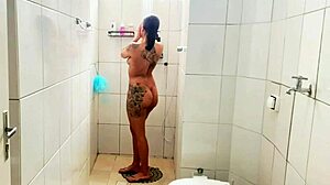 oh man, i'm takin' you on a tour of my new apartment with some guided handjob in the shower - part 4