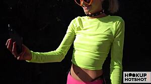 Eager Tallie Lorraine Craves Sloppy Sex from Bryan Gozzling with Blowjob, Anal, Doggystyle, Facial, Fingering, Rimjob, and Cowgirl Ride. Her Blue Eyes Shine as She Moans in Orgasm.