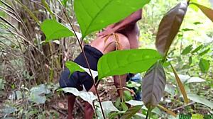 Slept With The Strange Woman I Met In The Bush For Hairy Big Cock Homemade BBW Action