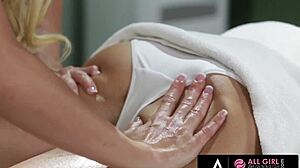 Slutty Aaliyah Loves Mouth Dripping While Licking Dillion Harpers Pussy in Oily Massage