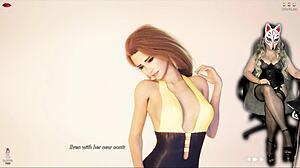 i'm in just stockings for a naughty game session as ms denvers in ep 66