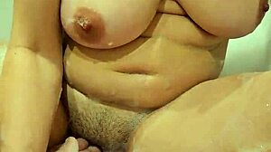 Hot stepsister joins mutual masturbation session in bathroom leading to wet pussy orgasm