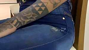 naughty nymph with pierced tits teases and exhibits until taking the scoundrel's cock