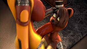 Toy Freddy Sparks Intense Anal and Facial Action