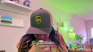 Delivery Girl Candy Teases With Deepthroat And Gets BBC In Missionary Pov Interview