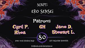 Edging virgin with erotic audio for women in pov session