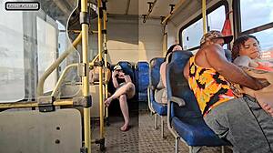 Married Woman Intensely Fucks Stranger On Bus