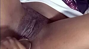 African Teen Gets Fucked Hard With Cum In Pussy