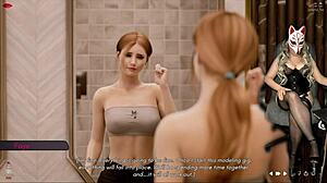 i'm in just stockings for a naughty game session as ms denvers in ep 66