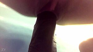 Young Wife Loves Riding Big Black Dildo In Tight Pussy