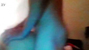 hey, check out this milf with small tits getting wild 😏