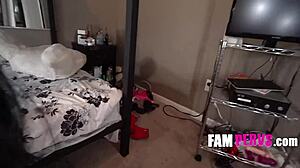 Busty Stepsis Caught Being A Slut Pov