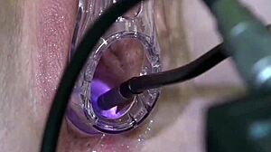 Nice Czech brunette reveals tight pussy during intriguing casting interview