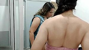 Do you want hot amateur lesbian kisses and sex with licking pussy and fingering in homemade video?