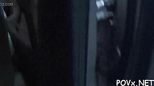 shaved pussy gets that hot pounding from a stiff cock 😈🍆