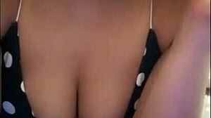 I fulfilled a challenge for my stepson after losing a bet, sending him homemade content where I performed a semi-nude show, masturbating in real homemade style for him.