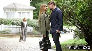 kitana lure alexis crystal and michael fly dive into shaved pussy licking fingering and tight wet fucking in ffm threesome