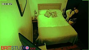 Voyeur Couple Fucking in Air Bnb