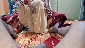 Secretly fucking horny Indian babe in wet anal session before her wedding