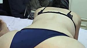 Hey, check out this naughty wife sucking and riding huge cock as sailor girl hotwife!