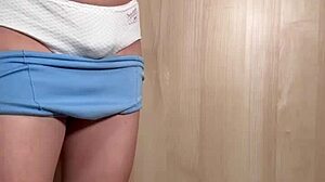Uniform Girl's Embarrassing Anal and Nipple Training in Tennis Skirt and Maid Outfit!