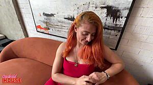 Insatiable Brazilian wife, ready for anal in threesome at cuckold house with husband's permission and moaning orgasms?